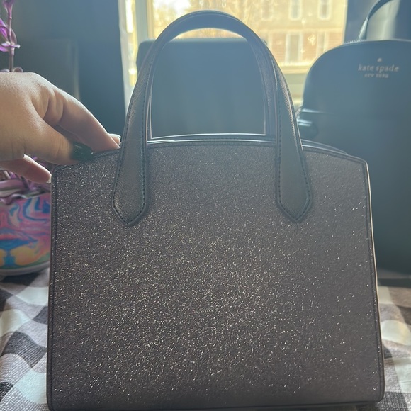kate spade Bags Kate Spade Tinsel Satchel Purple Perfect Condition